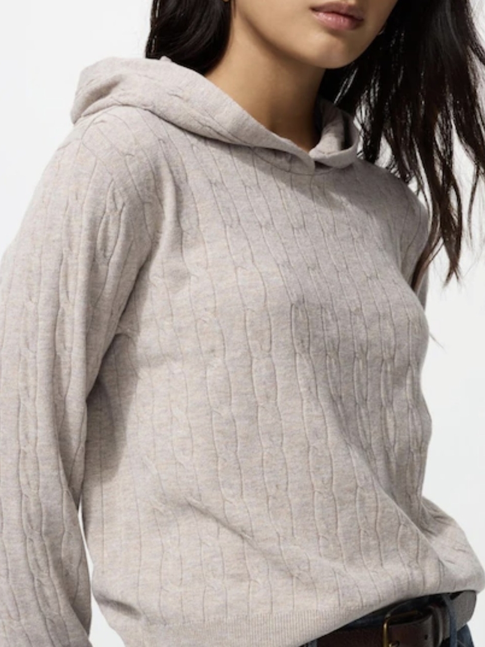 Uniqlo Women's Cable-Knit Set